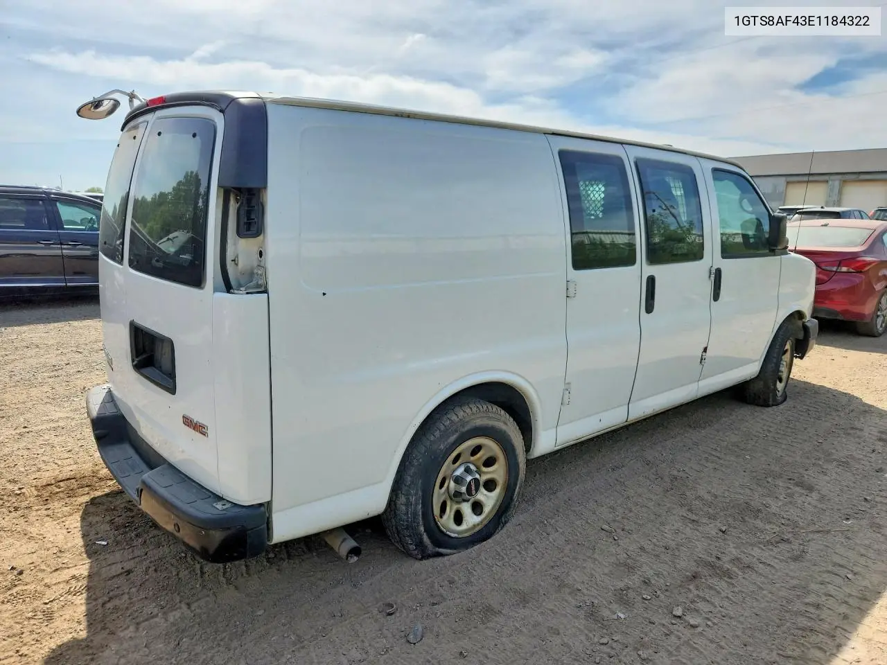 2014 GMC Savana 1500 Cargo Delivery Van VIN: 1GTS8AF43E1184322 Lot: 56133636