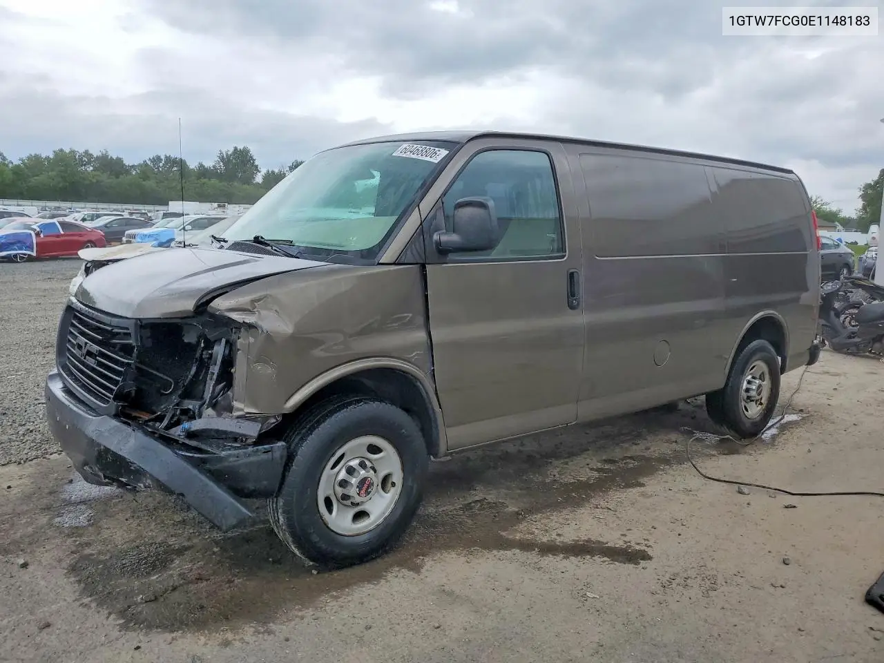 2014 GMC Savana G2500 VIN: 1GTW7FCG0E1148183 Lot: 60468806