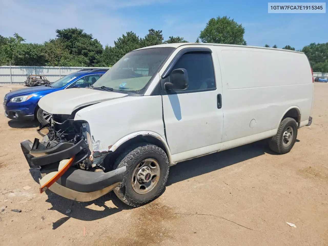 2014 GMC Savana G2500 VIN: 1GTW7FCA7E1915345 Lot: 60779526