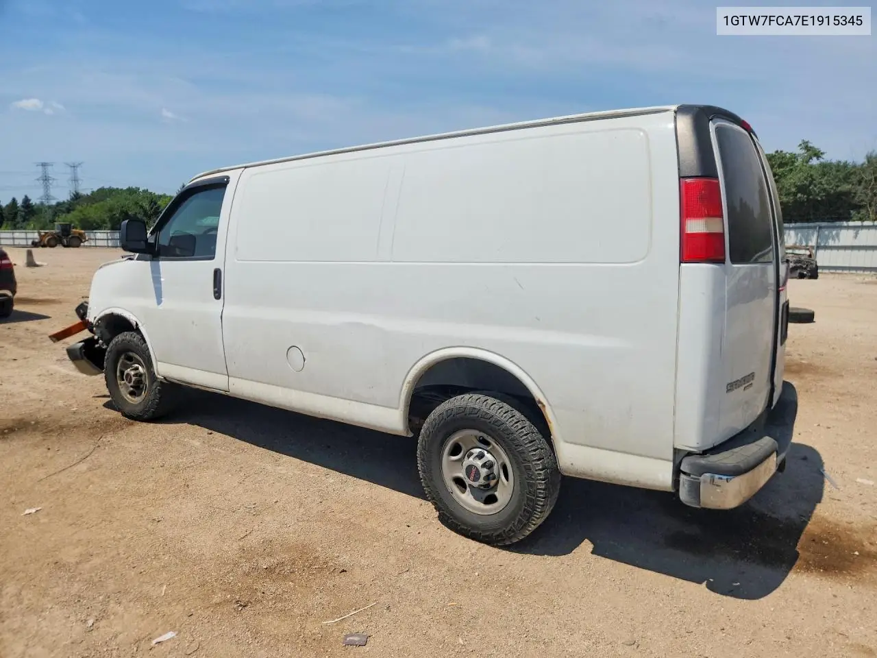 2014 GMC Savana G2500 VIN: 1GTW7FCA7E1915345 Lot: 60779526
