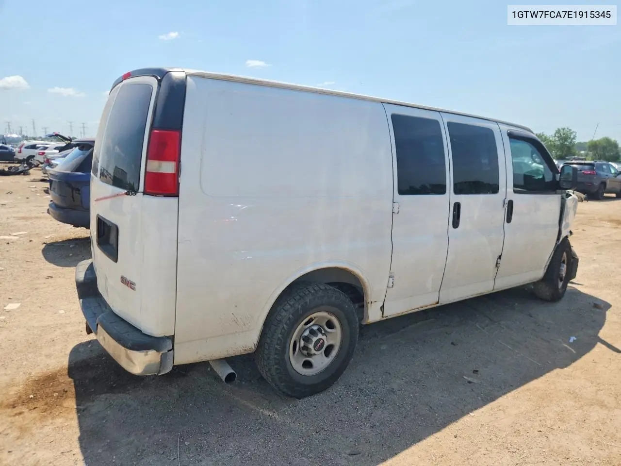 2014 GMC Savana G2500 VIN: 1GTW7FCA7E1915345 Lot: 60779526