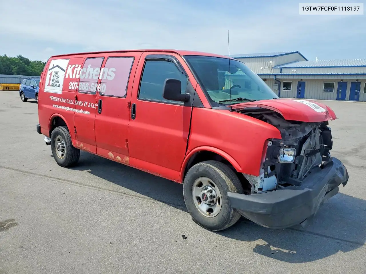2015 GMC Savana G2500 VIN: 1GTW7FCF0F1113197 Lot: 55432116