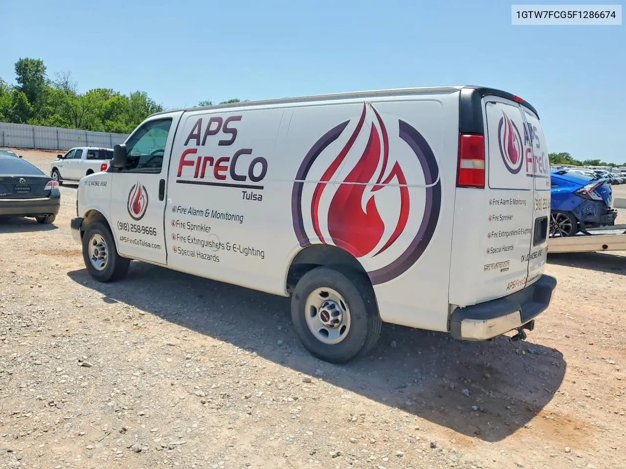 2015 GMC Savana G2500 VIN: 1GTW7FCA3E1913558 Lot: 57544196