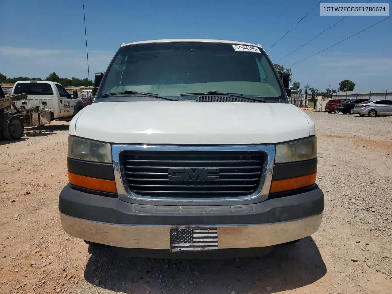 2015 GMC Savana G2500 VIN: 1GTW7FCA3E1913558 Lot: 57544196