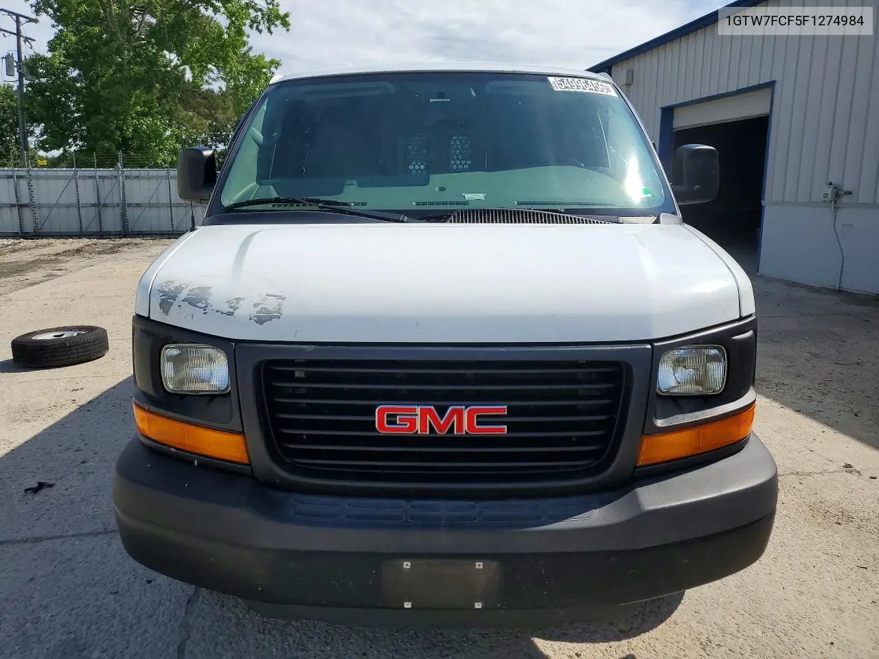 2015 GMC Savana G2500 VIN: 1GTW7FCF5F1274984 Lot: 58498936