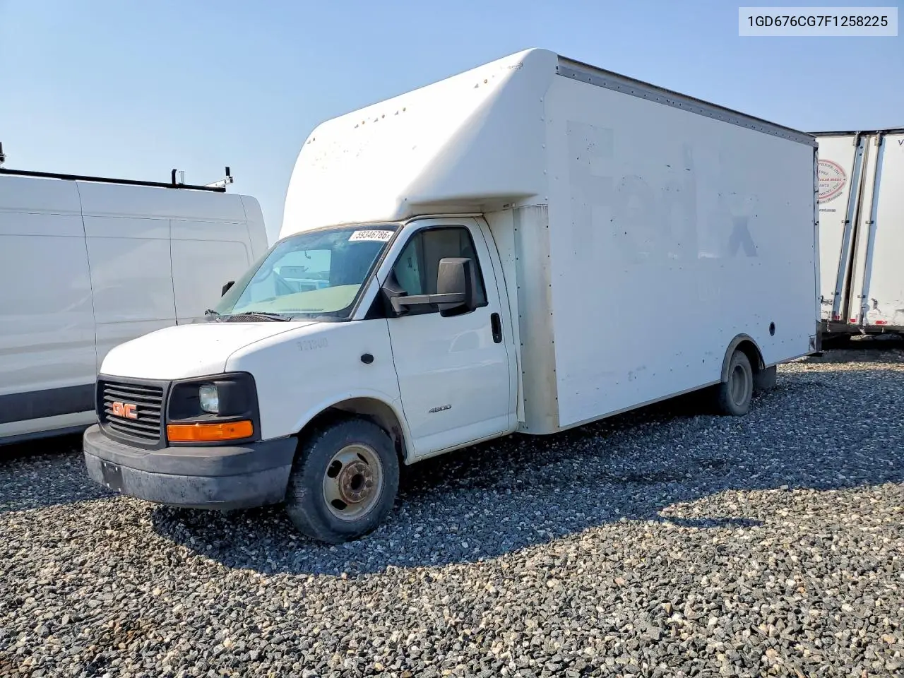 2015 GMC Savana Delivery Truck VIN: 1GD676CG7F1258225 Lot: 59346786