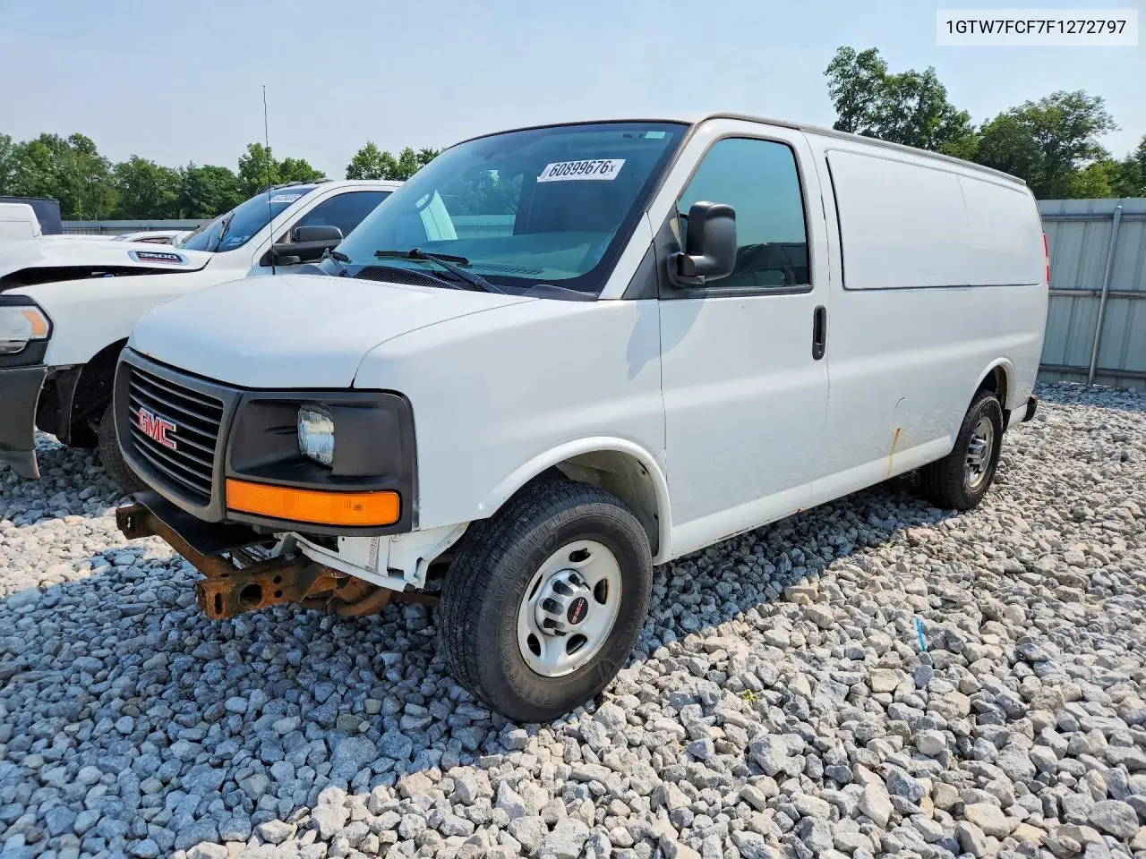 2015 GMC Savana G2500 VIN: 1GTW7FCF7F1272797 Lot: 60899676