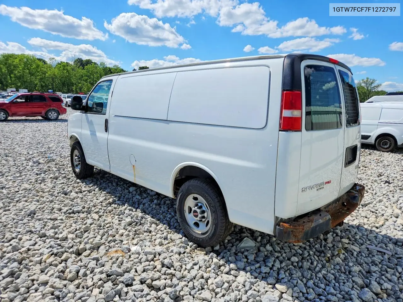 2015 GMC Savana G2500 VIN: 1GTW7FCF7F1272797 Lot: 60899676