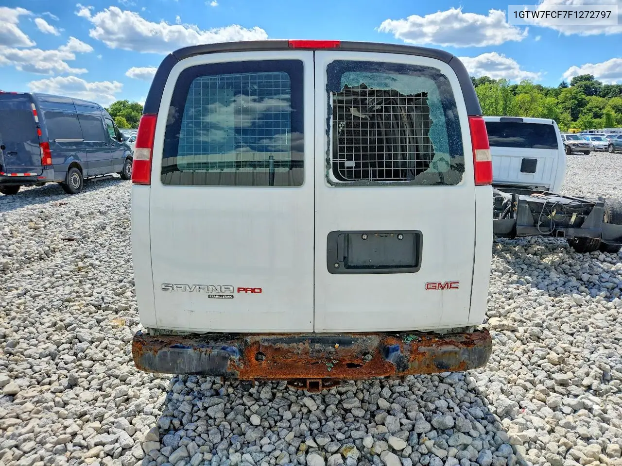 2015 GMC Savana G2500 VIN: 1GTW7FCF7F1272797 Lot: 60899676
