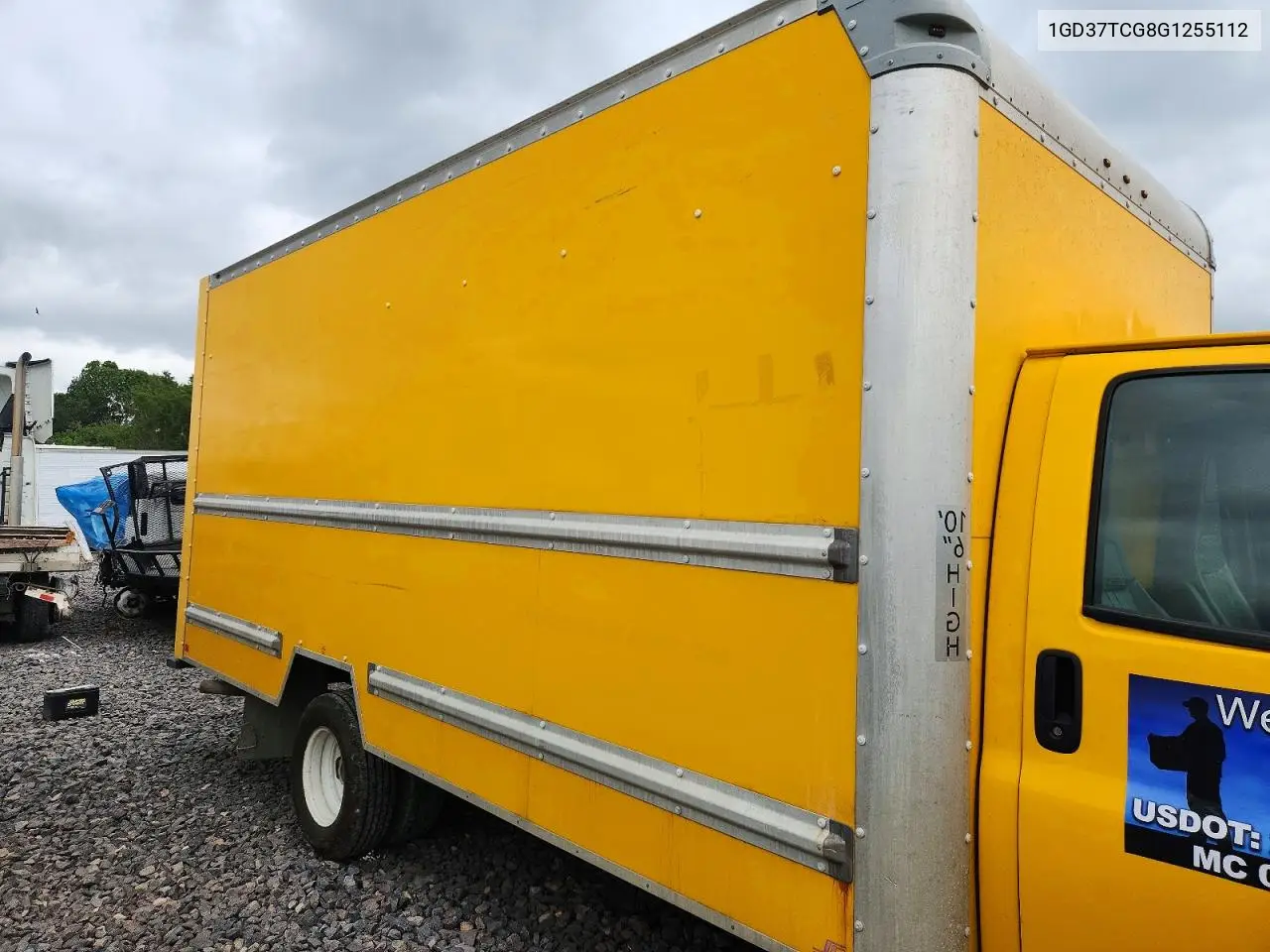 2016 GMC Savana Box Truck VIN: 1GD37TCG8G1255112 Lot: 55335946