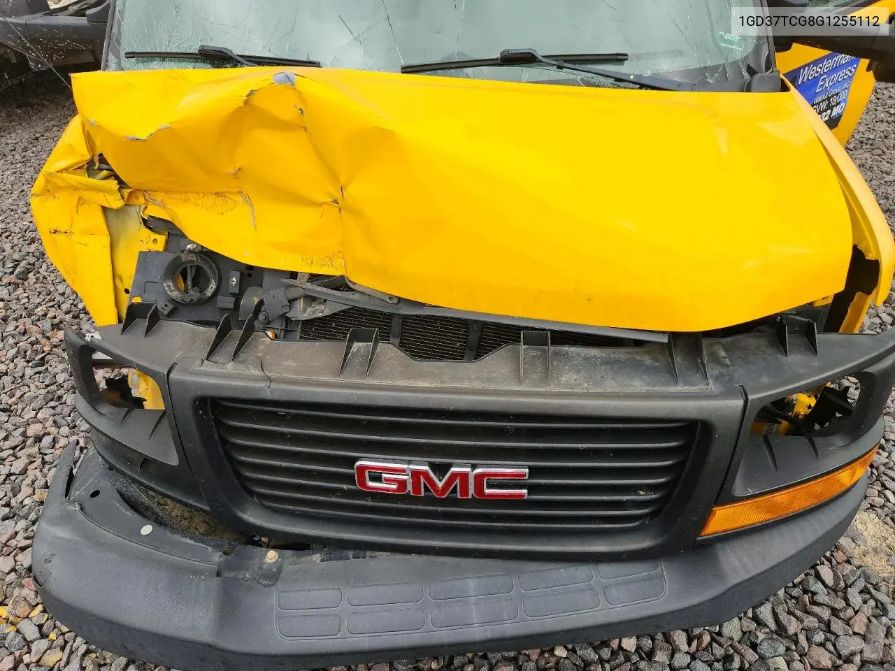 2016 GMC Savana Box Truck VIN: 1GD37TCG8G1255112 Lot: 55335946