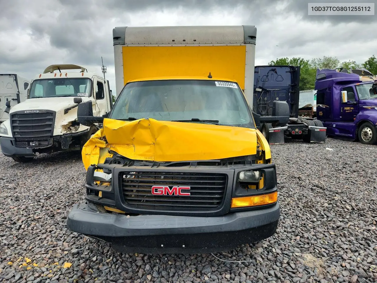 2016 GMC Savana Box Truck VIN: 1GD37TCG8G1255112 Lot: 55335946