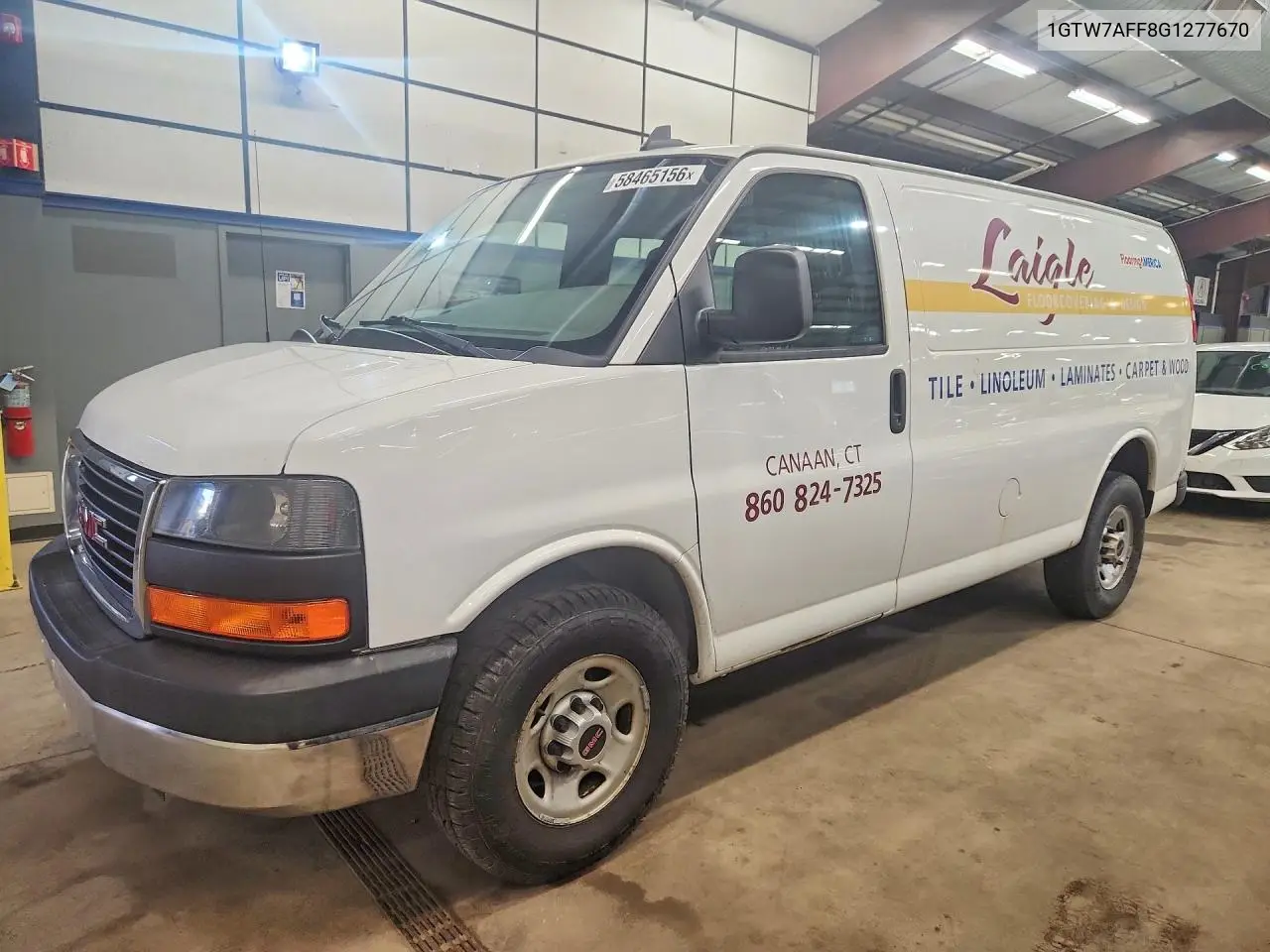 2016 GMC Savana G2500 VIN: 1GTW7AFF8G1277670 Lot: 58465156