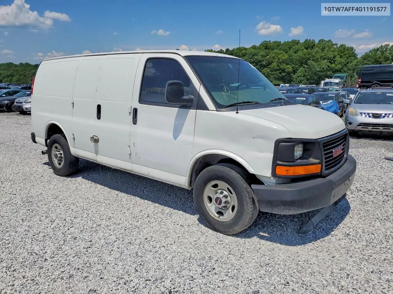 2016 GMC Savana G2500 - Delivery Van VIN: 1GTW7AFF4G1191577 Lot: 60159076
