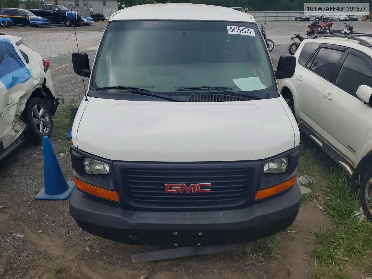 2016 GMC Savana G2500 - Delivery Van VIN: 1GTW7AFF4G1191577 Lot: 60159076