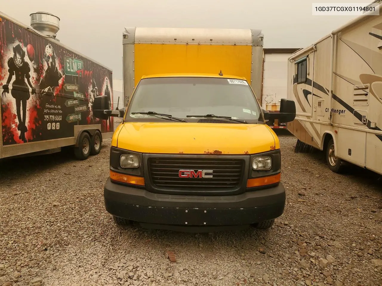 2016 GMC Savana Cutaway G3500 VIN: 1GD37TCGXG1194801 Lot: 60717626