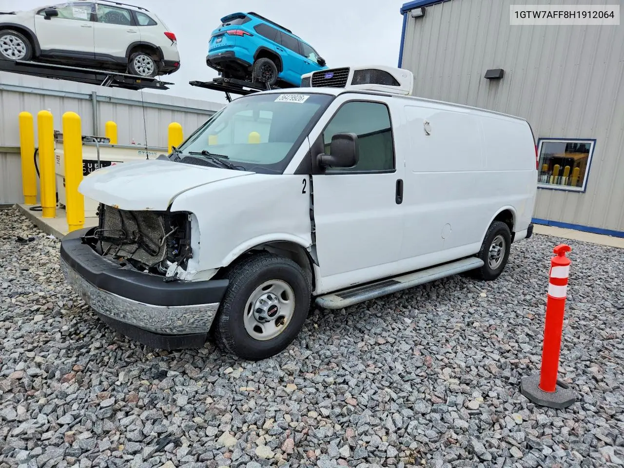2017 GMC Savana G2500 Refrigerated Delivery Van VIN: 1GTW7AFF8H1912064 Lot: 56479926