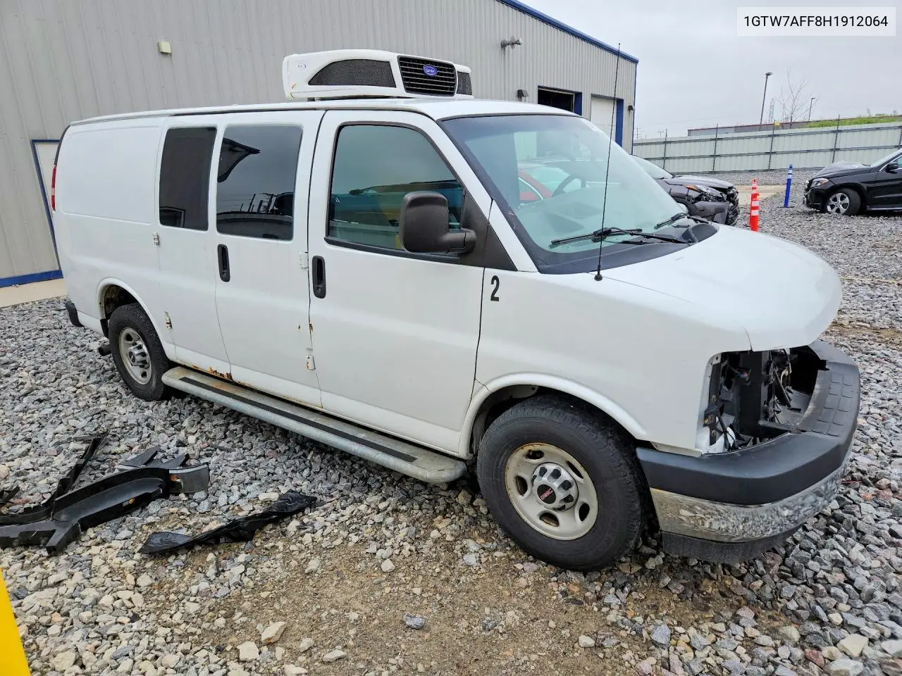 2017 GMC Savana G2500 Refrigerated Delivery Van VIN: 1GTW7AFF8H1912064 Lot: 56479926
