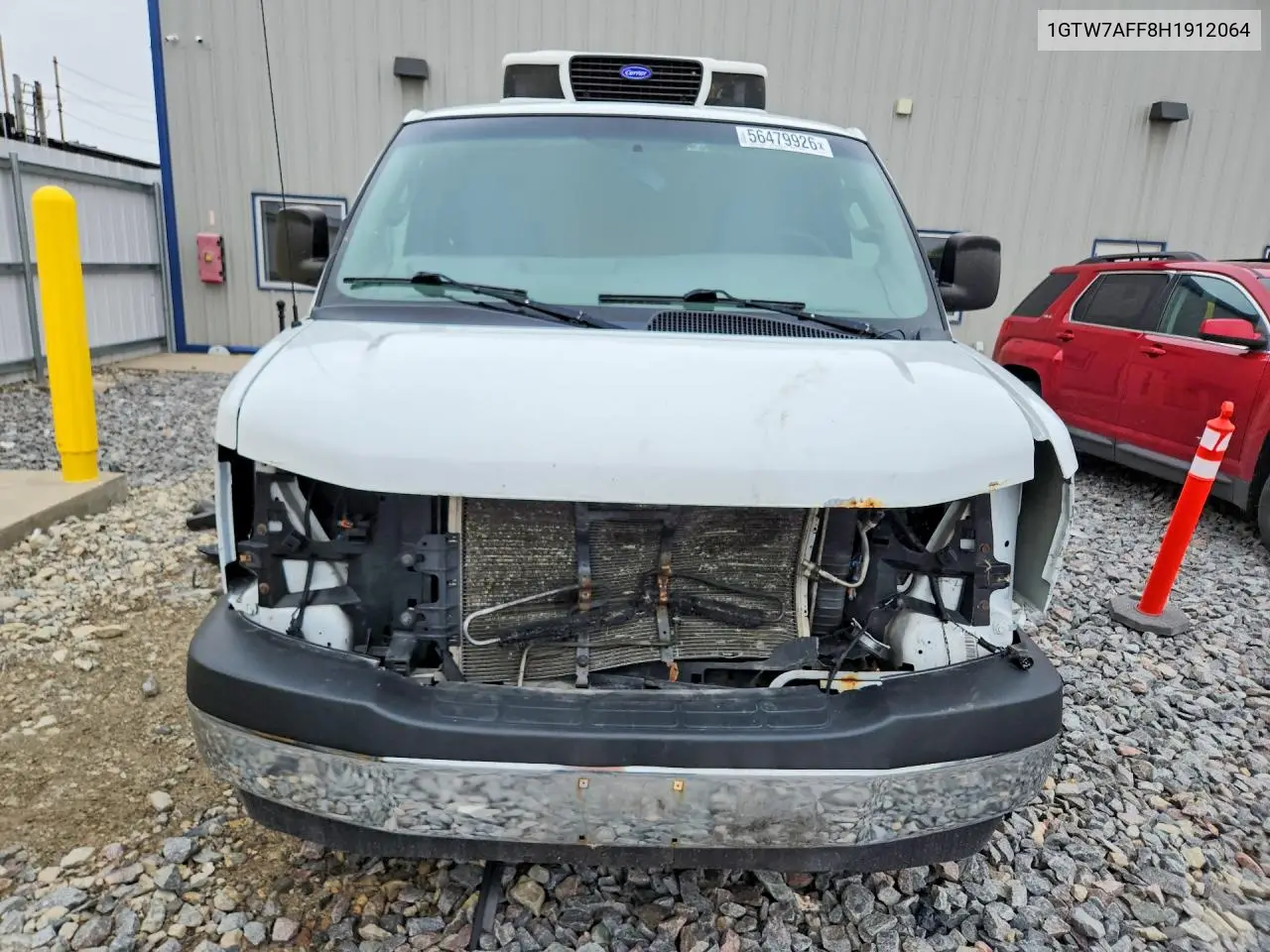 2017 GMC Savana G2500 Refrigerated Delivery Van VIN: 1GTW7AFF8H1912064 Lot: 56479926