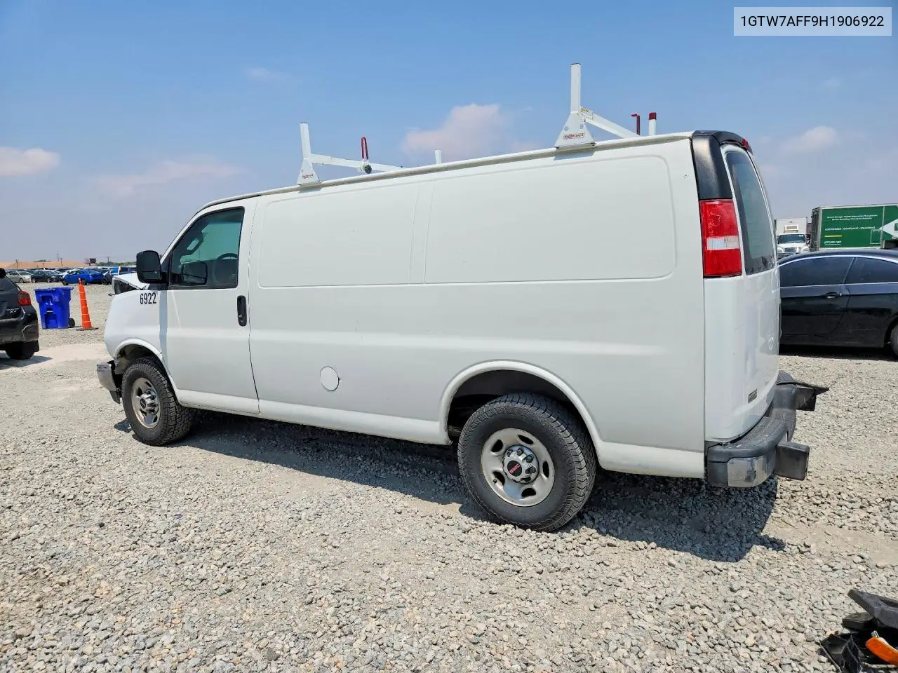 2017 GMC Savana G2500 VIN: 1GTW7AFF9H1906922 Lot: 58260676