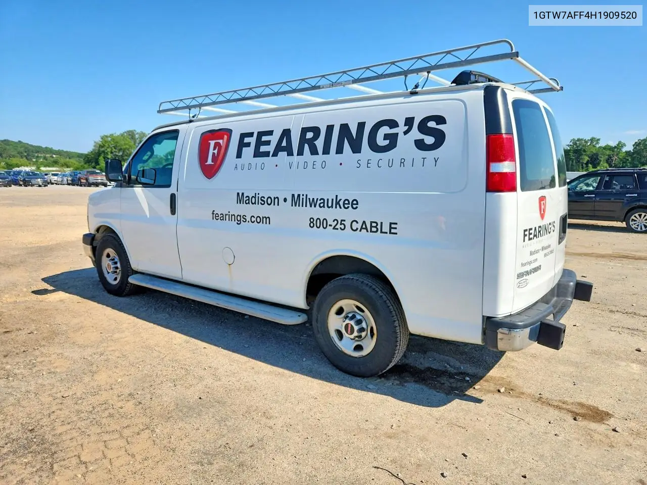 2017 GMC Savana G2500 VIN: 1GTW7AFF4H1909520 Lot: 59295746