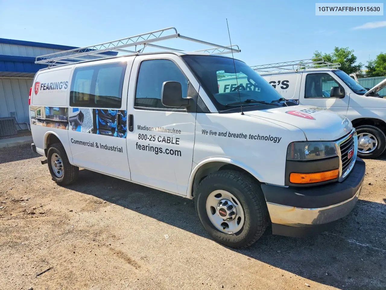 2017 GMC Savana G2500 VIN: 1GTW7AFF8H1915630 Lot: 59296206