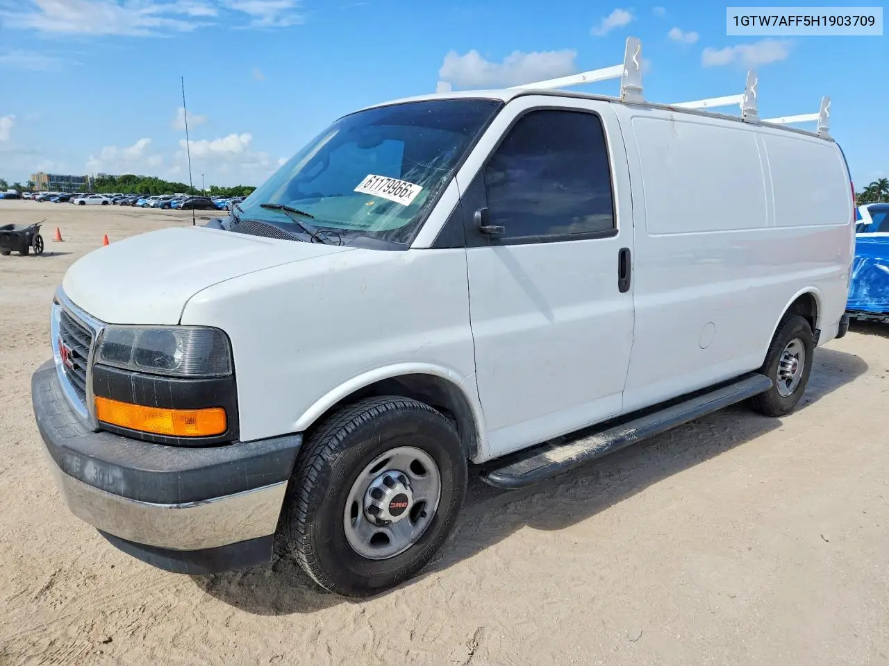 2017 GMC Savana G2500 VIN: 1GTW7AFF5H1903709 Lot: 61179966