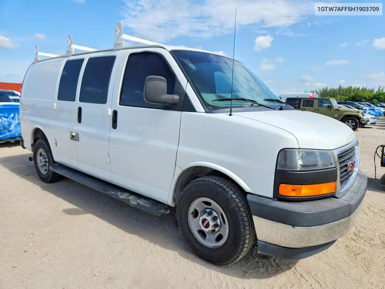 2017 GMC Savana G2500 VIN: 1GTW7AFF5H1903709 Lot: 61179966