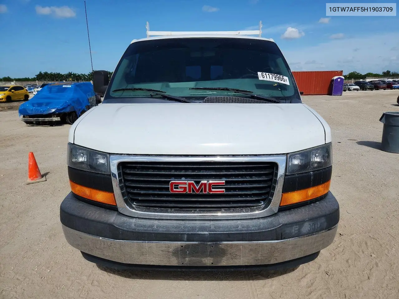 2017 GMC Savana G2500 VIN: 1GTW7AFF5H1903709 Lot: 61179966