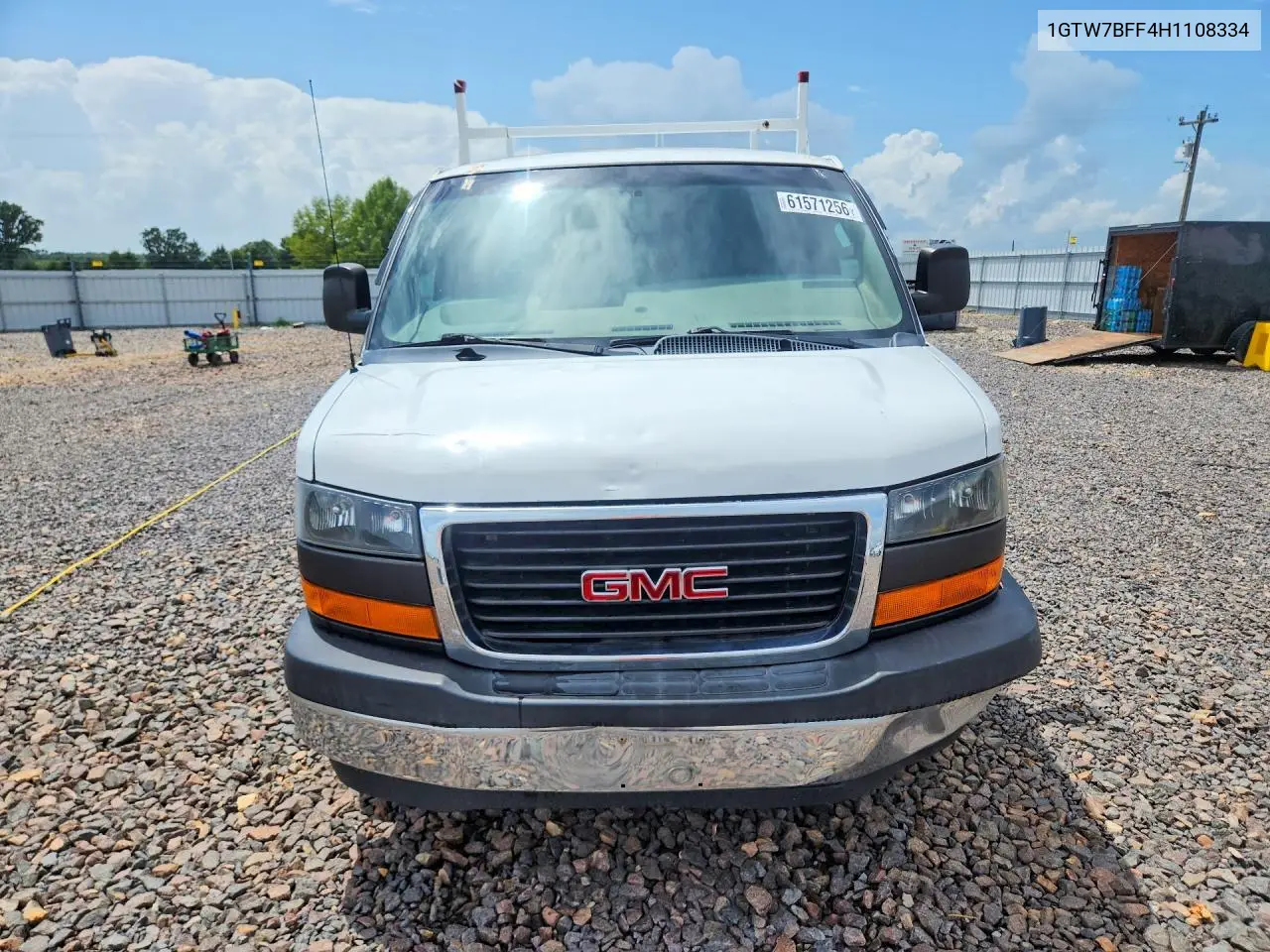 2017 GMC Savana G2500 VIN: 1GTW7BFF4H1108334 Lot: 61571256