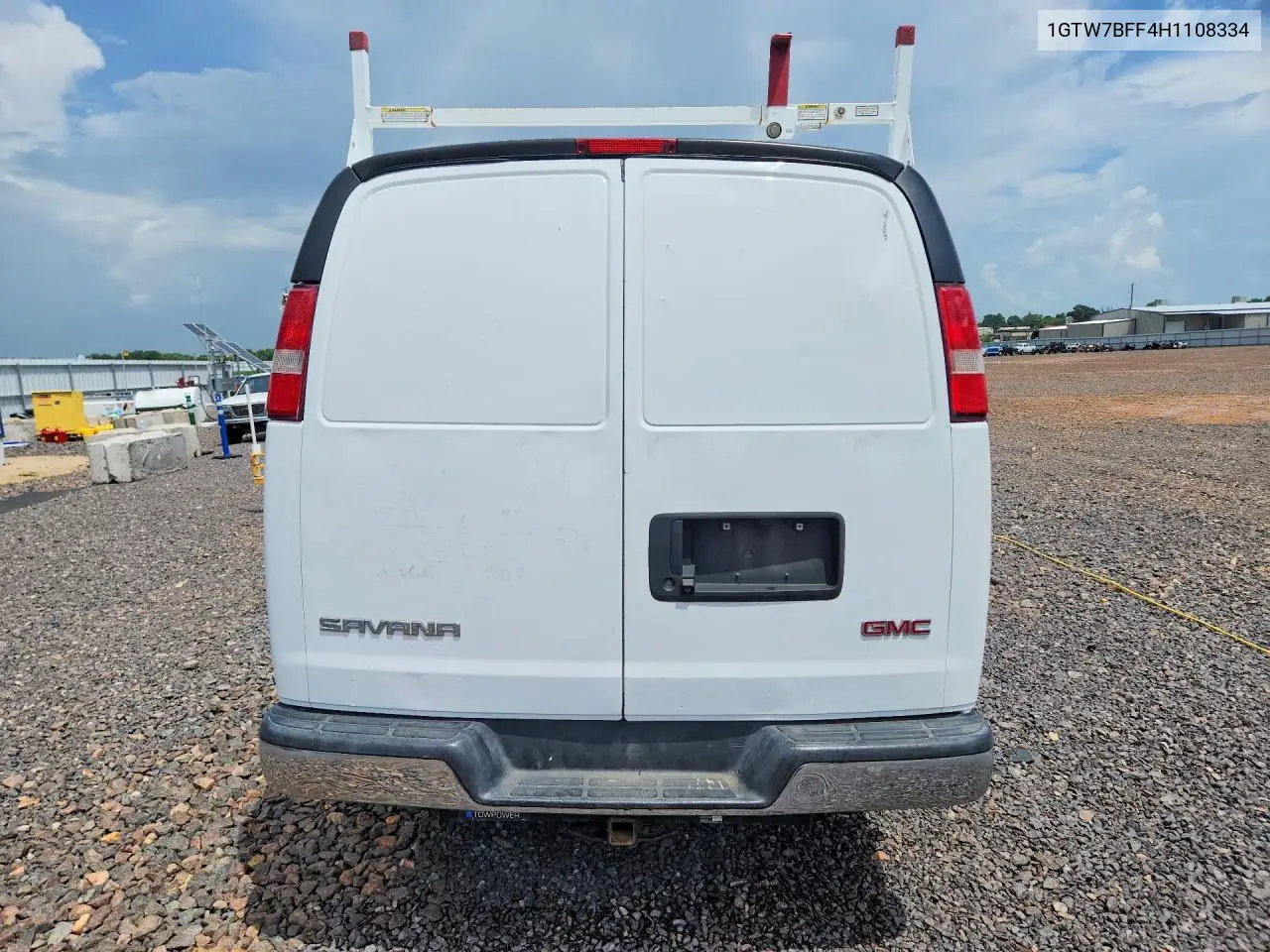 2017 GMC Savana G2500 VIN: 1GTW7BFF4H1108334 Lot: 61571256