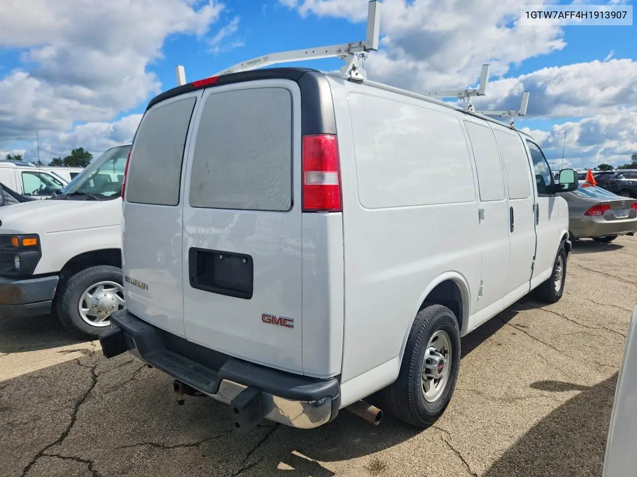 2017 GMC Savana Cargo-R & D-Cln Title-Pri Fleet VIN: 1GTW7AFF4H1913907 Lot: 61648966