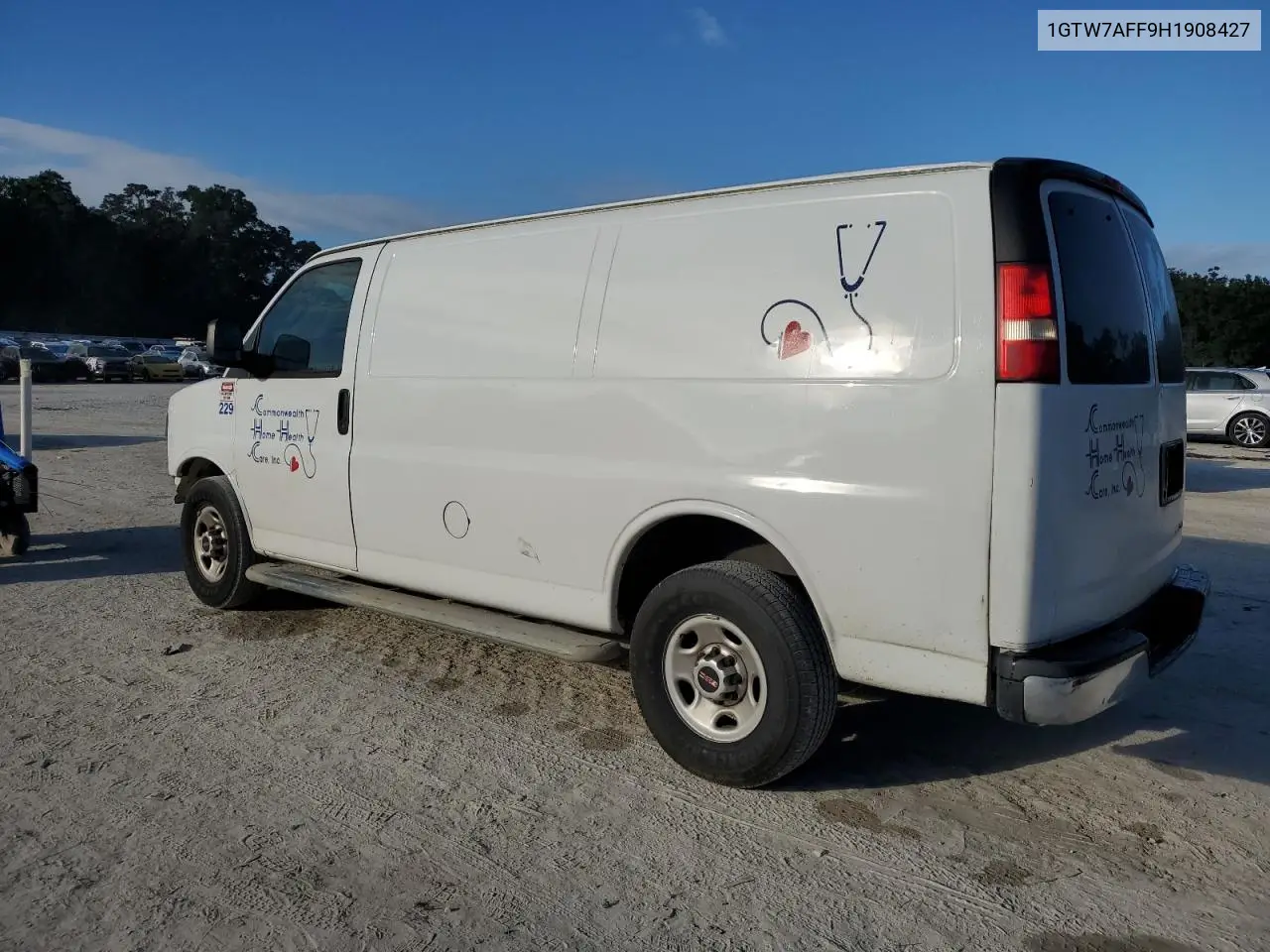1GTW7AFF9H1908427 2017 GMC Savana G2500