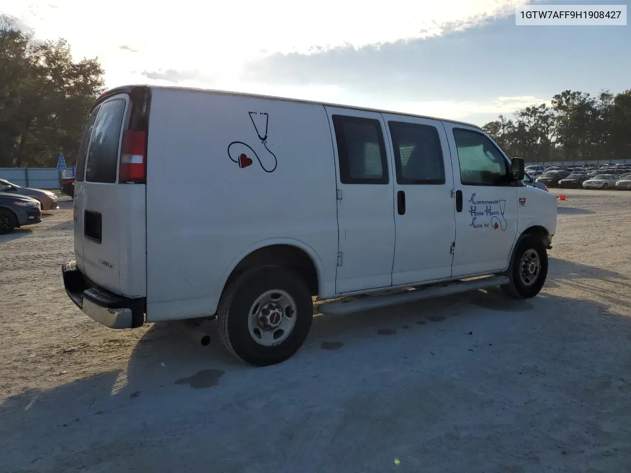1GTW7AFF9H1908427 2017 GMC Savana G2500