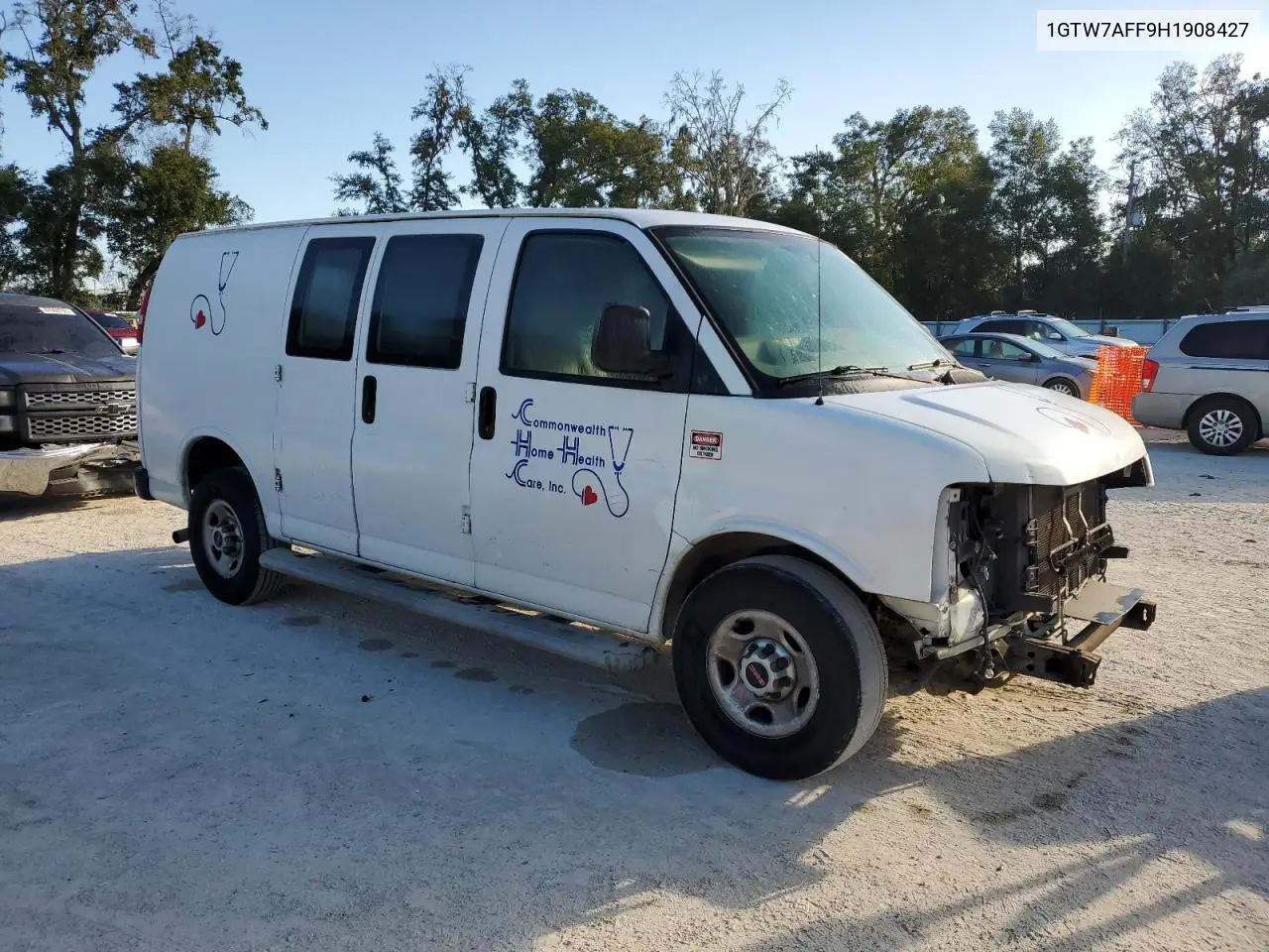 1GTW7AFF9H1908427 2017 GMC Savana G2500
