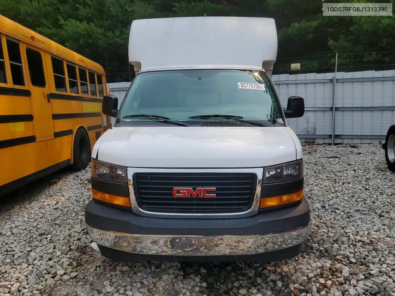 2018 GMC Savana Delivery Truck VIN: 1GD07RFG8J1313390 Lot: 55776756