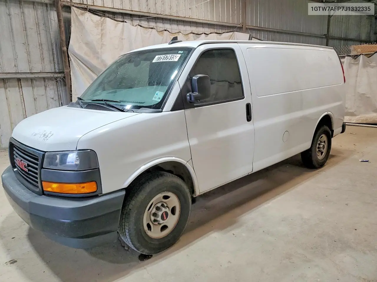 2018 GMC Savana G2500 VIN: 1GTW7AFP7J1332335 Lot: 77517915