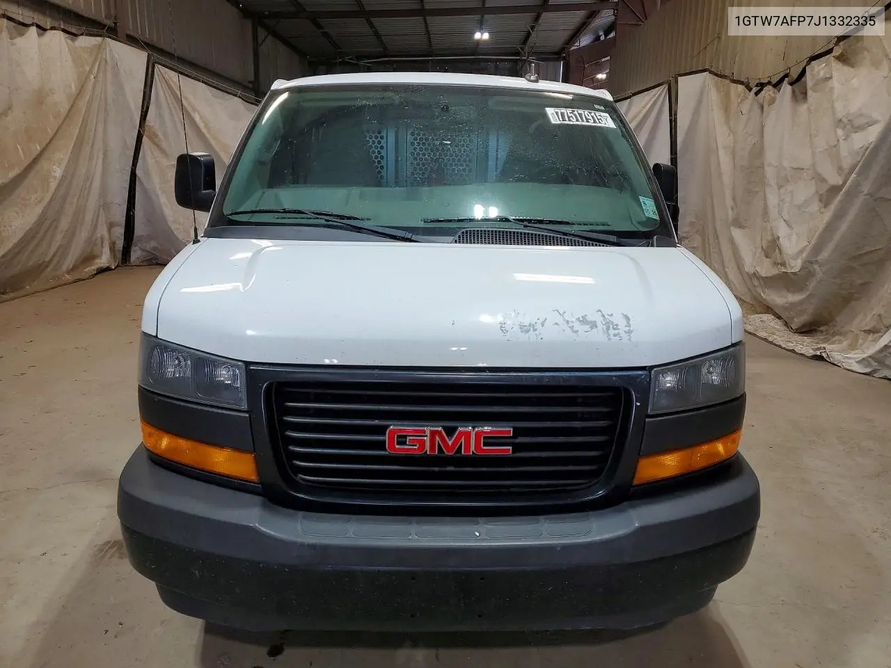 2018 GMC Savana G2500 VIN: 1GTW7AFP7J1332335 Lot: 77517915