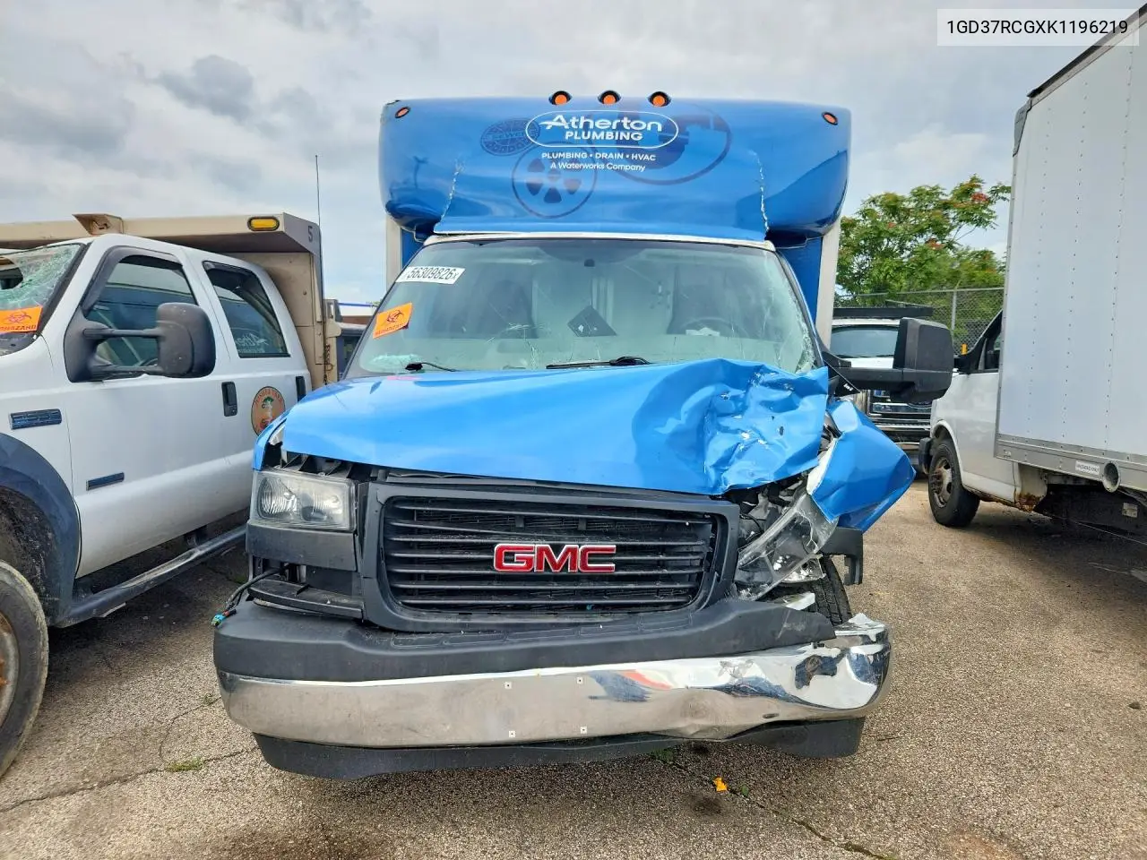 2019 GMC Savana Delivery Truck VIN: 1GD37RCGXK1196219 Lot: 56309826