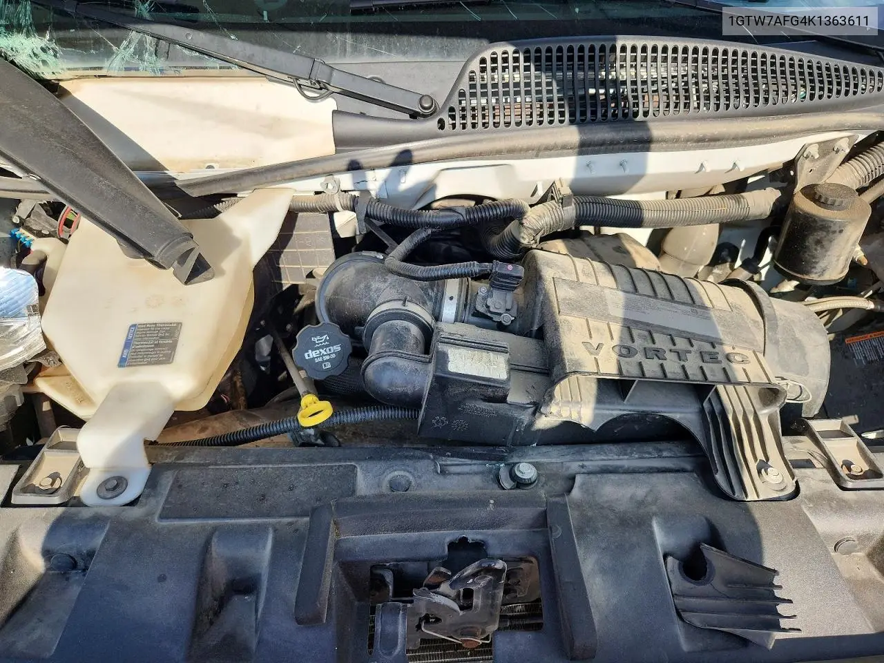 2019 GMC Savana G2500 VIN: 1GTW7AFG4K1363611 Lot: 56447976