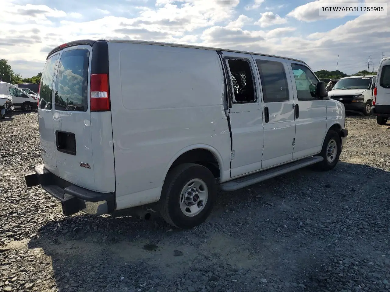 2020 GMC Savana 2500 Cargo Delivery Van VIN: 1GTW7AFG5L1255905 Lot: 56487486