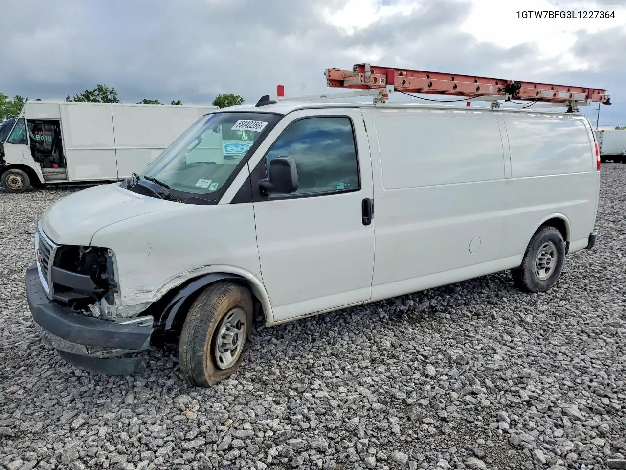 2020 GMC Savana VIN: 1GTW7BFG3L1227364 Lot: 58040266