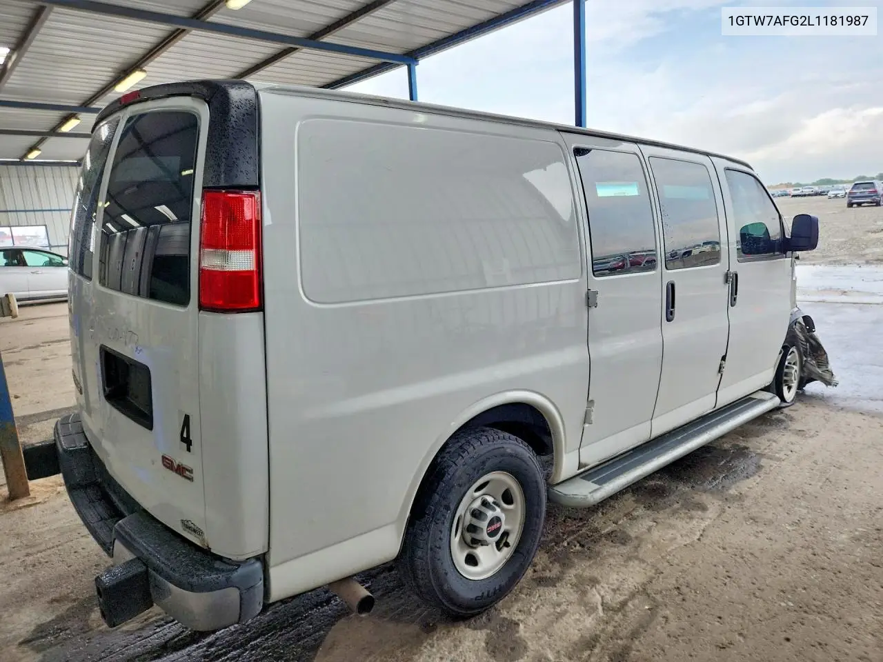 2020 GMC Savana G2500 VIN: 1GTW7AFG2L1181987 Lot: 58782156