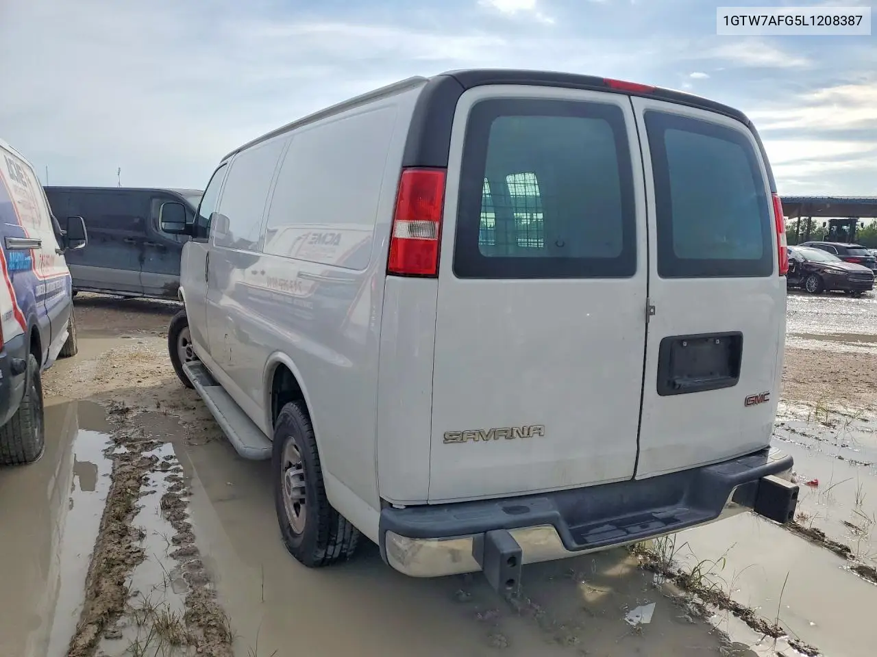2020 GMC Savana G2500 VIN: 1GTW7AFG5L1208387 Lot: 58911256
