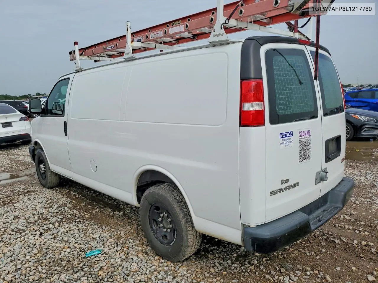 2020 GMC Savana G2500 VIN: 1GTW7AFP8L1217780 Lot: 59327266