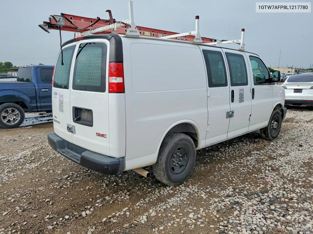 2020 GMC Savana G2500 VIN: 1GTW7AFP8L1217780 Lot: 59327266
