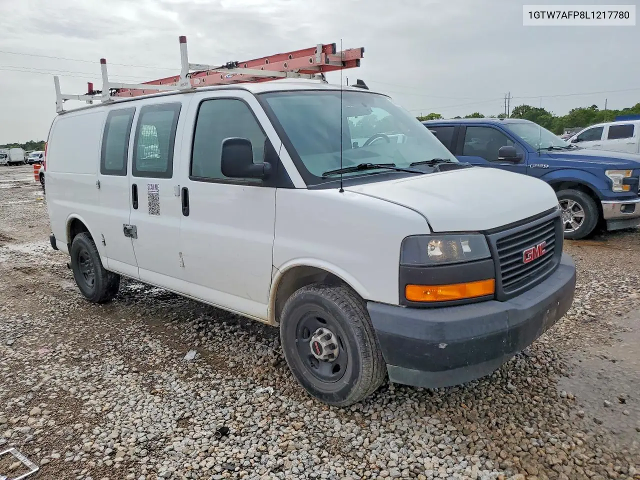 2020 GMC Savana G2500 VIN: 1GTW7AFP8L1217780 Lot: 59327266