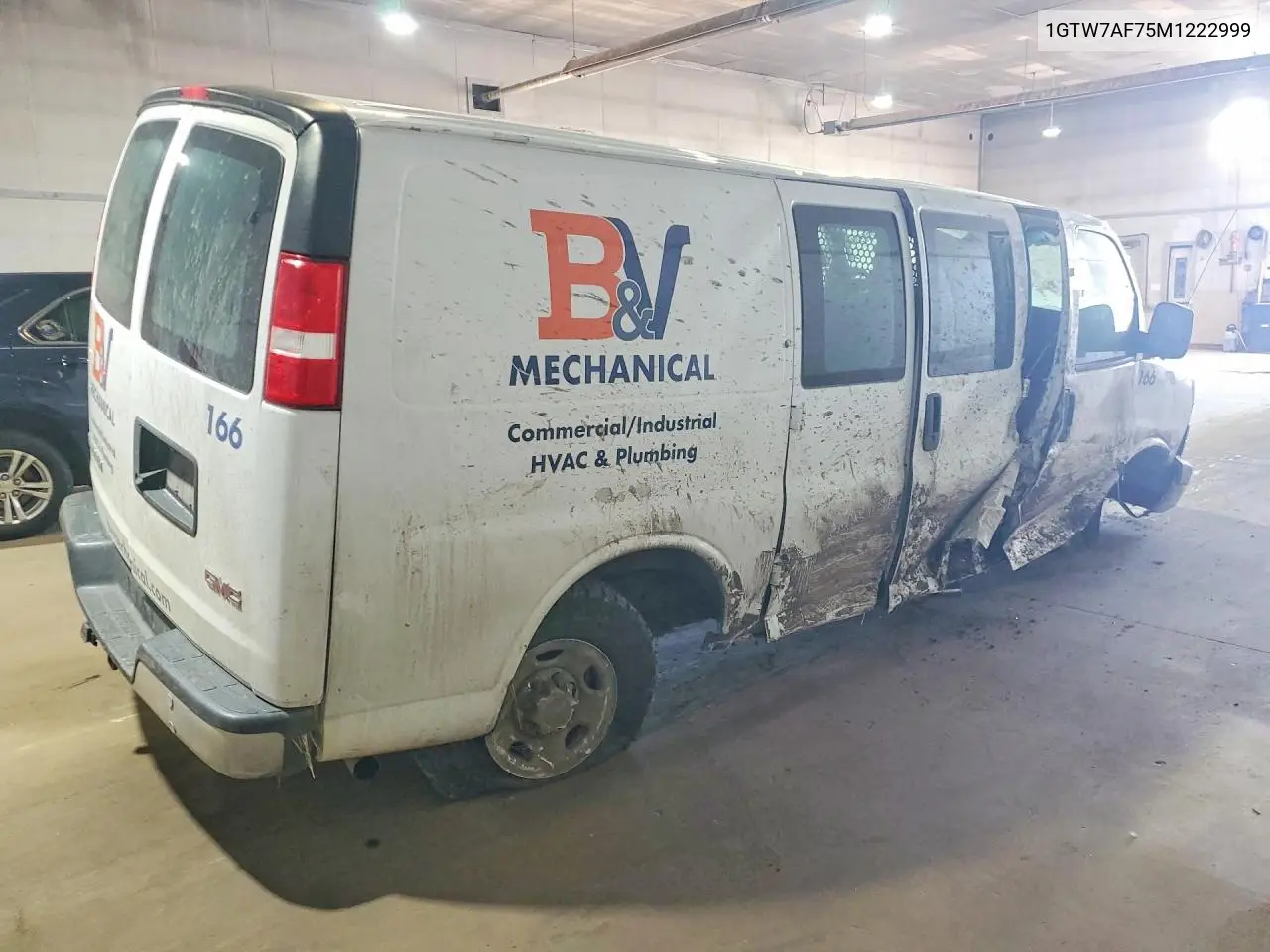 2021 GMC Savana G2500 VIN: 1GTW7AF75M1222999 Lot: 54795986