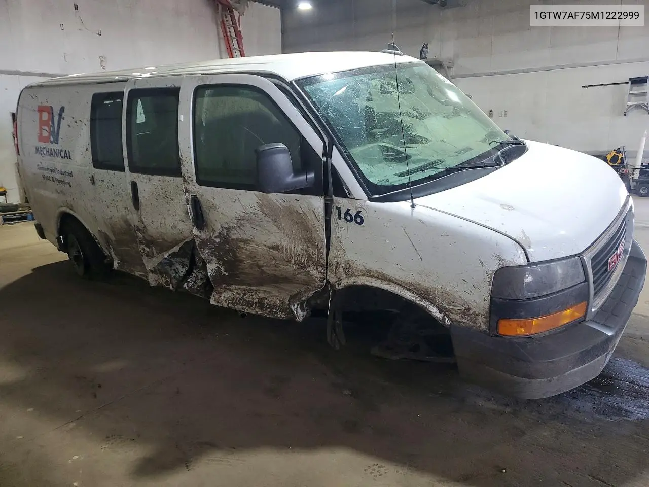 2021 GMC Savana G2500 VIN: 1GTW7AF75M1222999 Lot: 54795986