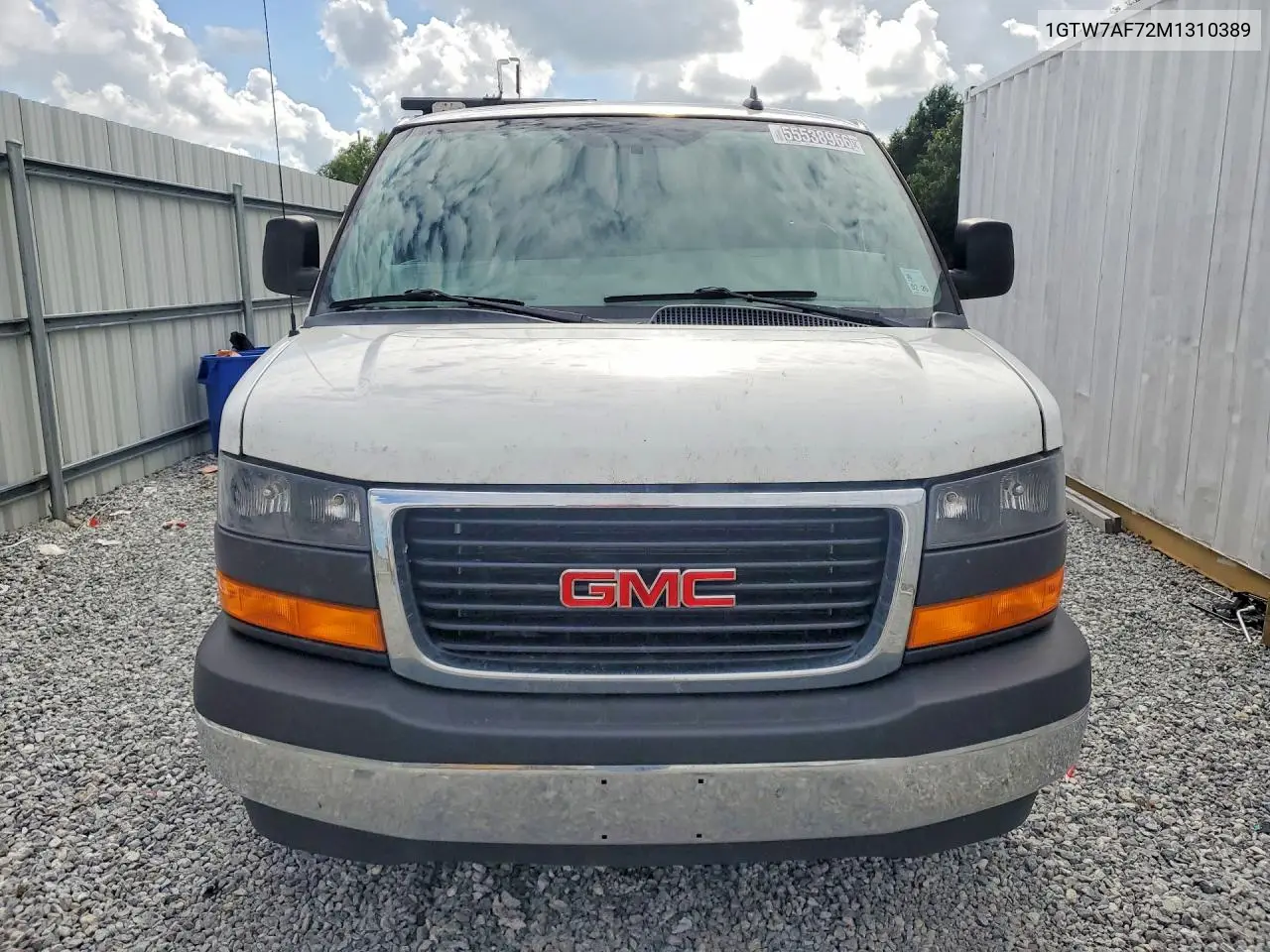 2021 GMC Savana G2500 VIN: 1GTW7AF72M1310389 Lot: 55538966